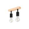 Kinkiet E27 LED Eos ruchomy x2 czarny + WD-34481