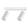 Kinkiet GU10 LED Lucerno ruchomy x2 biały-34726