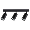 Kinkiet GU10 LED Glamour ruchomy x3 czarny-34781