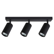 Kinkiet GU10 LED Lucerno ruchomy x3 czarny-34730