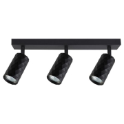Kinkiet GU10 LED Glamour ruchomy x3 czarny-34781