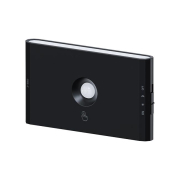 Lampa LED Aku Wolf PIR czarna 3CCT-34797
