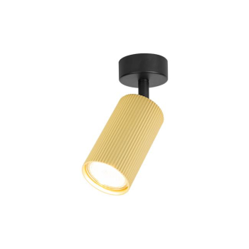 Kinkiet GU10 LED Lucerno ruchomy x1 czarny+złoty-34723