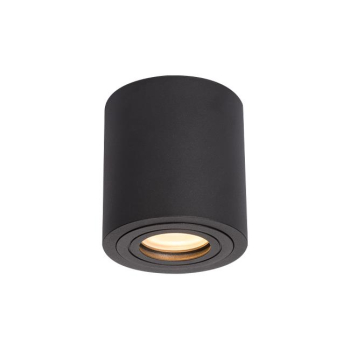 Oprawa natynkowa IP54 GU10 okrągła 90x95 czarna-34751