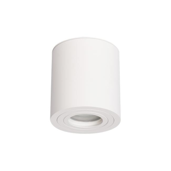 Oprawa natynkowa IP54 GU10 okrągła 90x95 biała-34752