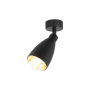 Kinkiet GU10 LED Helis ruchomy x1 czarny + złoty-34766