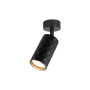 Kinkiet GU10 LED Glamour ruchomy x1 czarny-34770