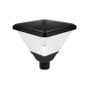 Lampa LED parkowa latarnia E27 Tirana czarna-34842