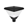Lampa LED parkowa latarnia E27 Tirana Big czarna-34851