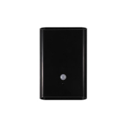 Lampa LED Aku Turo PIR czarna magnes-34802