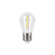 Żarówka LED E27 Filament ST14 2700K 1W PC 5szt-34909