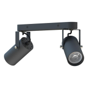 Kinkiet GU10 LED Simon ruchomy x2 czarny-34917