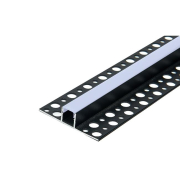 Profil Led Masterled GK do płytek 2m czarny mleczn-34957