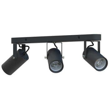 Kinkiet GU10 LED Simon ruchomy x3 czarny-34918