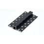 Profil Led Masterled GK 10mm 1m czarny mleczny-34935