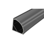 Profil Led Masterled kątowy 2m czarny transparent-34977