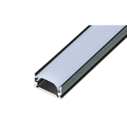 Profil Led Masterled slim 1m czarny mleczny-35005