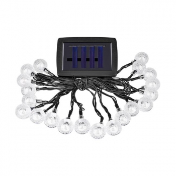 Girlanda LED solarna 20 led 485cm okrągła-35141