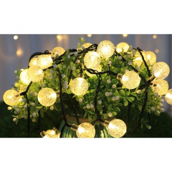 Girlanda LED solarna 40 led 785cm okrągła-35151