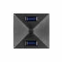 Lampa solarna LED ogrodowa 153cm-35110
