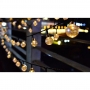 Girlanda LED solarna 40 led 785cm okrągła-35148