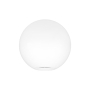 Lampa ogrodowa LED kula E27 35cm biała-35222