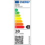 Girlanda LED 20m 20x E27 z żarówkami 1W-35240