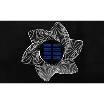 Lampa solarna LED wbijana ogrodowa kwiat-35331
