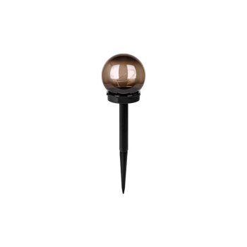 Lampa LED solarna wbijana kula 10cm gwiazdki-35343