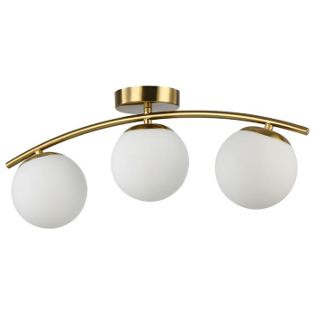 Żyrandol LED E27 Bali-12 51cm x3 złoty-35379