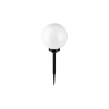Lampa LED solarna wbijana kula ogrodowa 20cm-35405