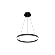 Żyrandol LED Mundo 40cm 22W czarny 3CCT pilot-35484