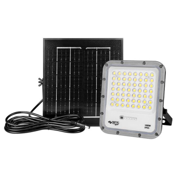 Naświetlacz LED SMD solarny Miki 100W pilot 4500K-35446