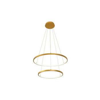 Żyrandol LED Lynx 40/60cm 64W złoty-35478