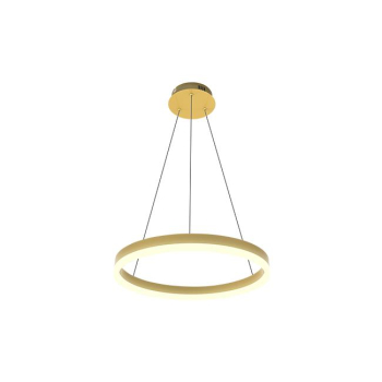 Żyrandol LED Mundo 40cm 22W złoty 3CCT pilot-35483