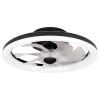 Plafon Led Flip 36W+15W 3CCT wentylator 40cm czarn-35521