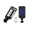 Lampa LED solarna slim 54 LED czujnik PIR pilot-35569
