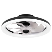 Plafon Led Flip 36W+15W 3CCT wentylator 40cm czarn-35521