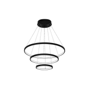 Żyrandol LED Coma 20/40/60cm 77W czarny-35532