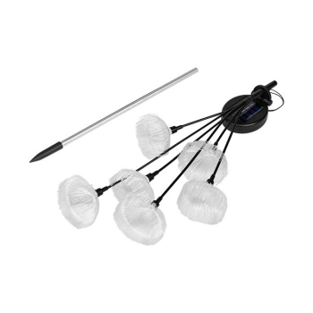 Lampa LED solarna wbijana kwiatki x6 LED 84cm-35520