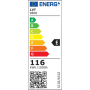Żyrandol LED Hodo 40/60/80cm 116W złoty-35536