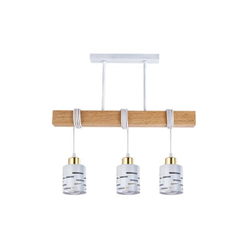 Oprawa wisząca E27 Elen x3 50cm biała+złota+WD-35621