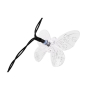 Girlanda LED solarna 20 led 580cm motylek-35667