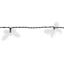 Girlanda LED solarna 20 led 580cm motylek-35668