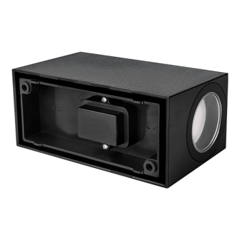 Oprawa architektoniczna Lida PC LED GU10 duo czarn-35728