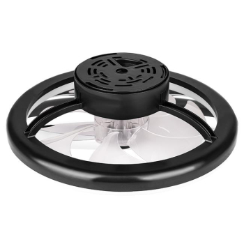Plafon Led Flip 36W+15W 3CCT wentylator 40cm czarn-35752