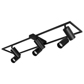 Żyrandol LED GU10 Bumo x6 czarny-35795
