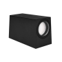 Oprawa architektoniczna Lida PC LED GU10 duo czarn-35726