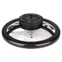 Plafon Led Flip 36W+15W 3CCT wentylator 40cm czarn-35752