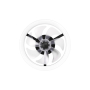 Plafon Led Flip 36W+15W 3CCT wentylator 40cm czarn-35753